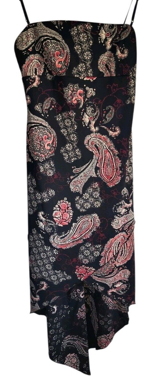 Vintage Y2K City Triangles Dress Handkerchief whimsigoth dark romantic Prom